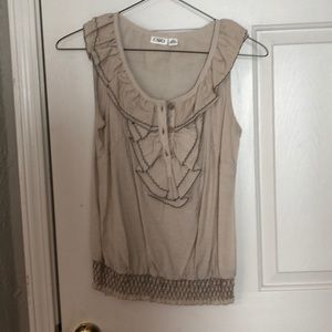 Size small Cato tan blouse